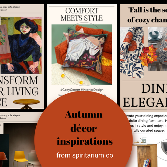 Seasonal Home Styling: Cozy Autumn Decor Ideas with Artistic Prints