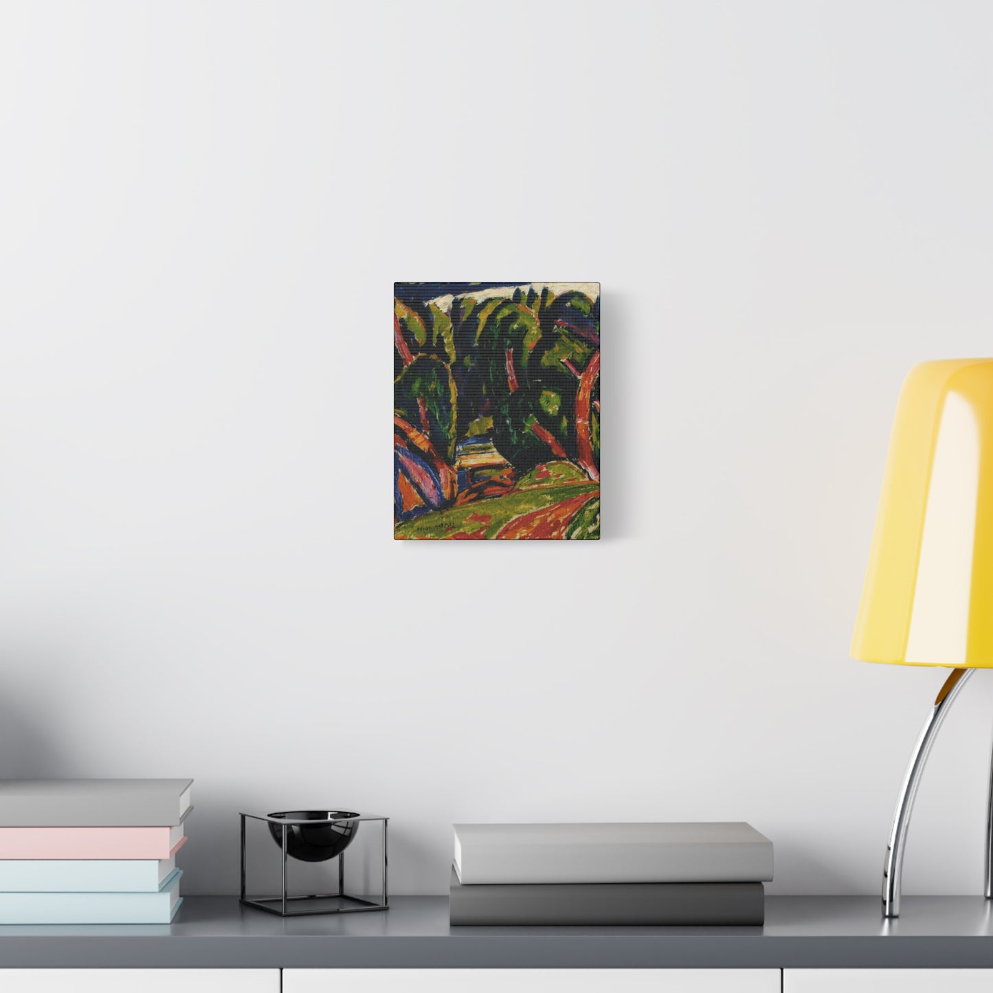 Artistic Canvas Print | Red Tree