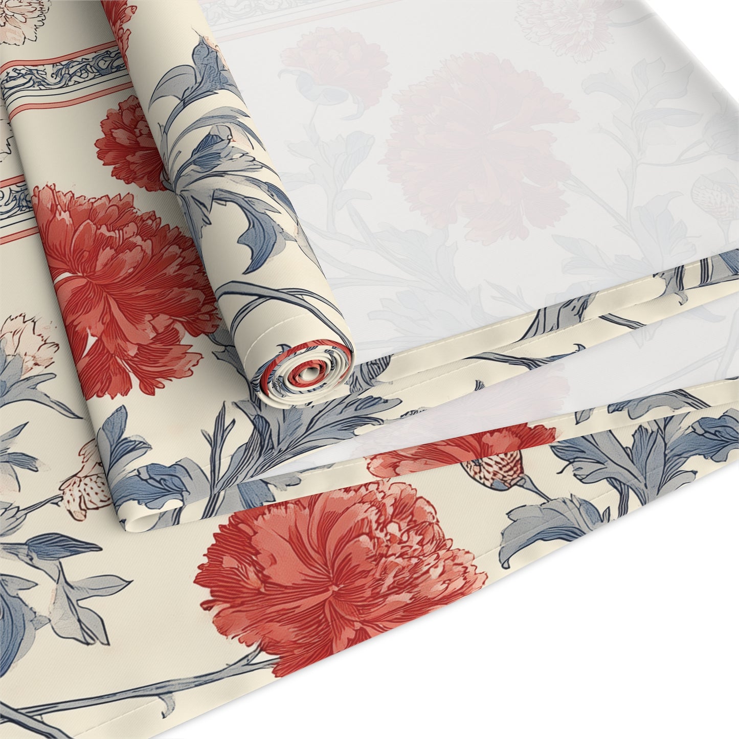 Chic Floral Table Runner - Boho Dining Decor