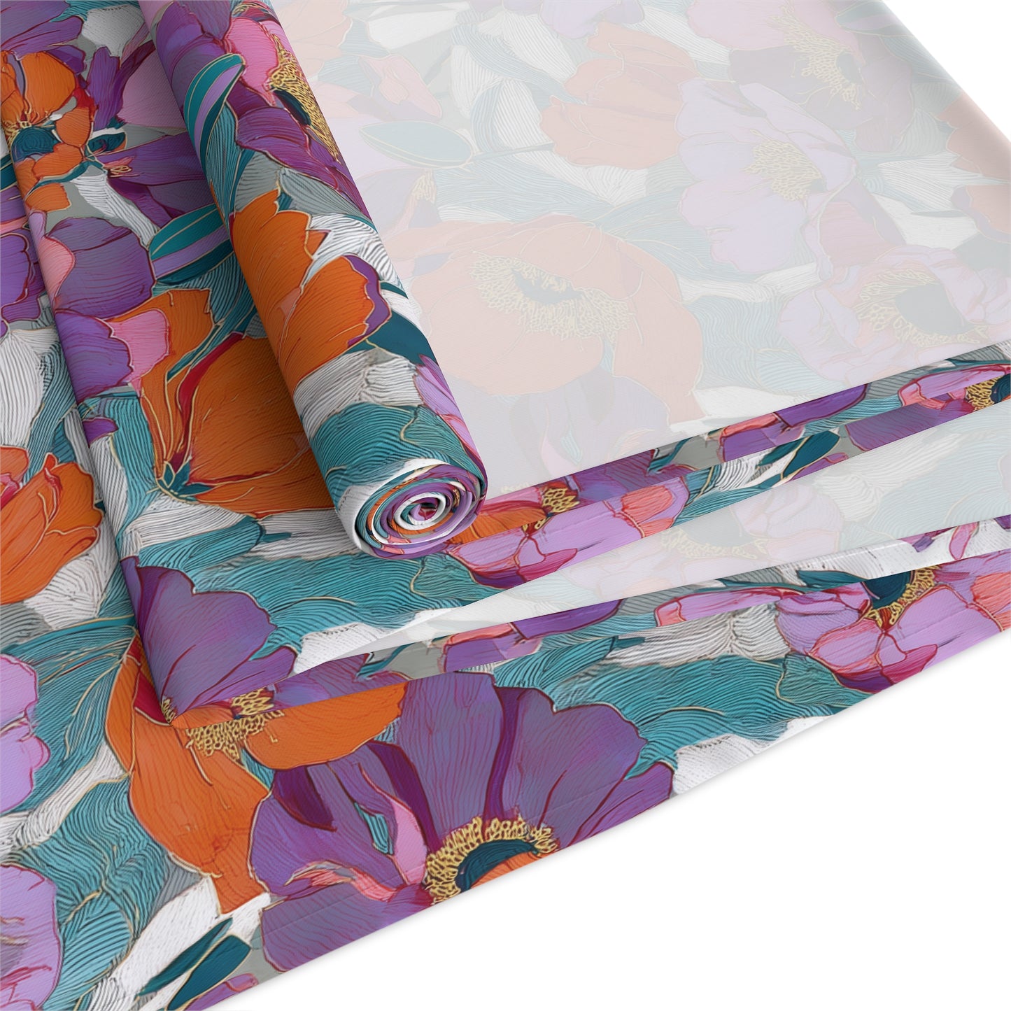 Floral Table Runner | Wild Poppies
