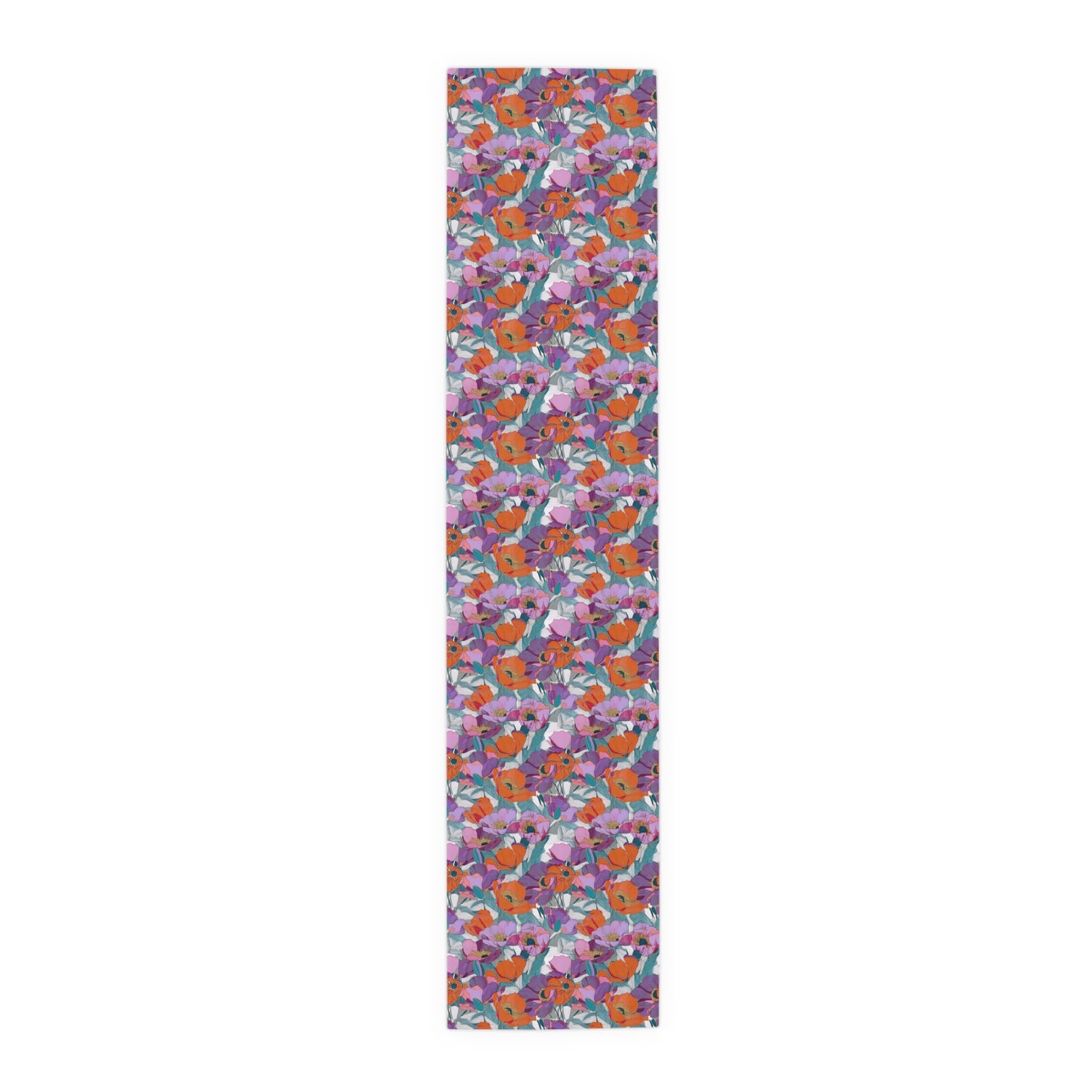 Floral Table Runner | Wild Poppies