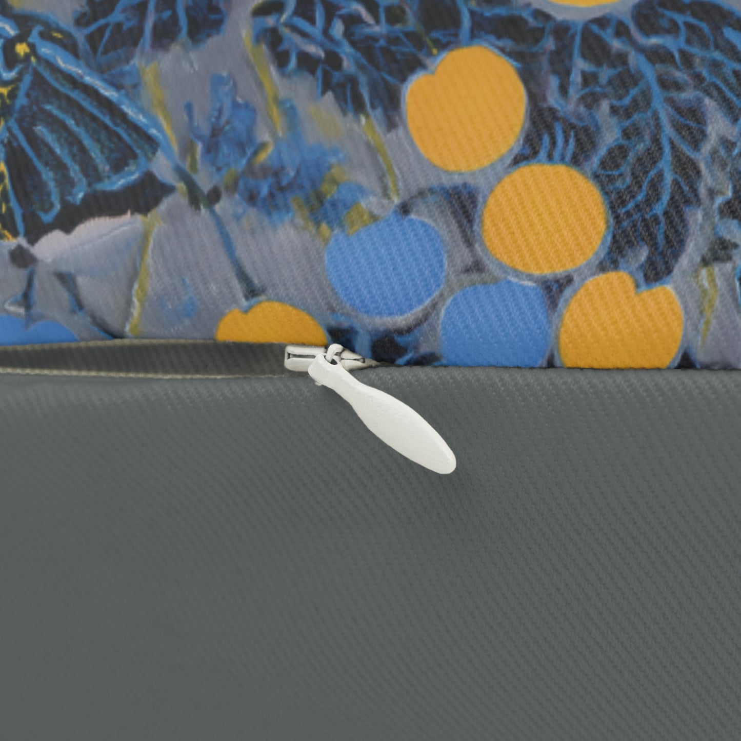 Floral Lumbar Pillow - Moth & Berries