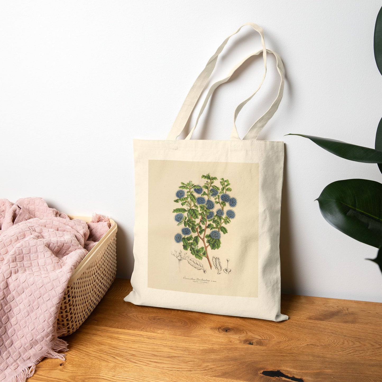 Botanical Tote Bag | Ceanothus floribundus
