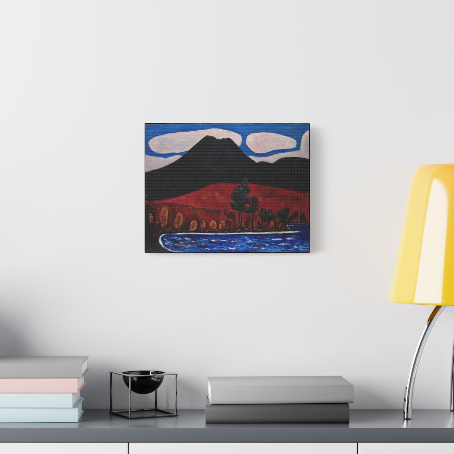 Artistic Canvas Print | Mt. Katahdin (Maine), Autumn