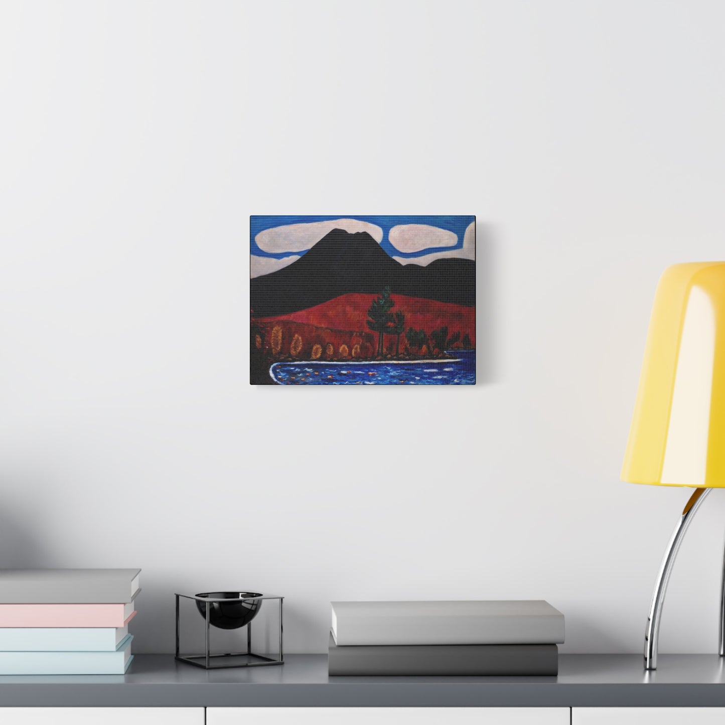Artistic Canvas Print | Mt. Katahdin (Maine), Autumn