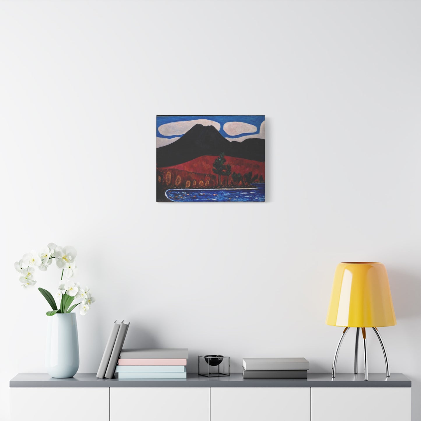 Artistic Canvas Print | Mt. Katahdin (Maine), Autumn