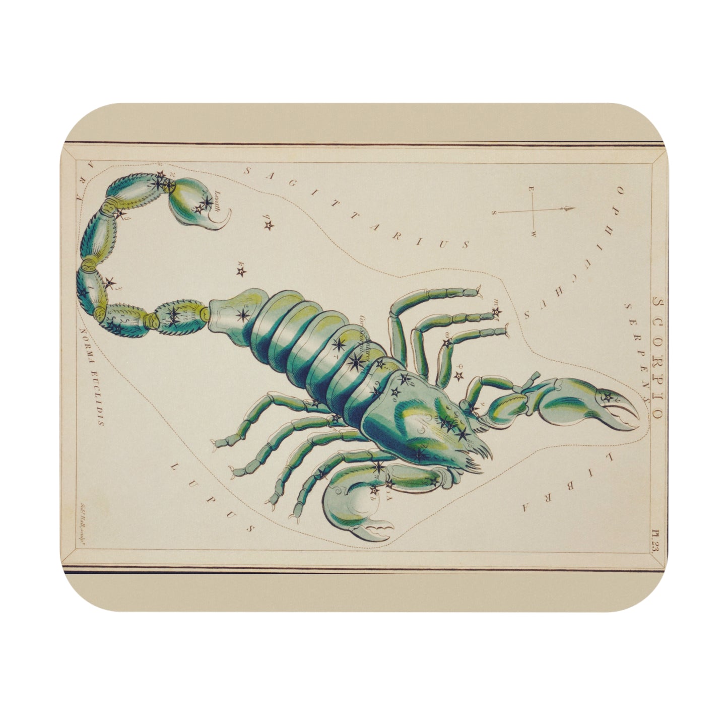 Celestial Mouse Pad | Zodiac Scorpio