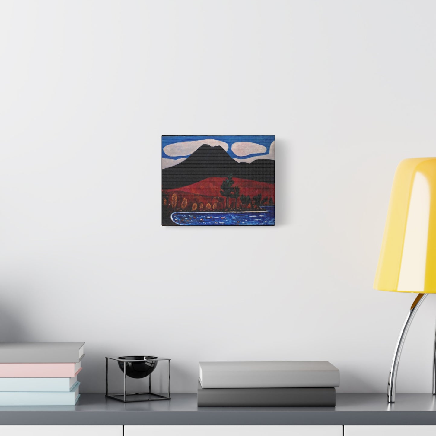 Artistic Canvas Print | Mt. Katahdin (Maine), Autumn