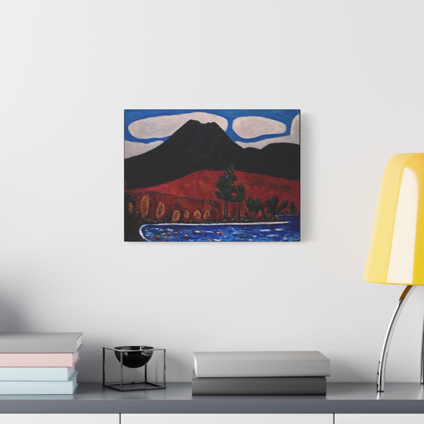Artistic Canvas Print | Mt. Katahdin (Maine), Autumn