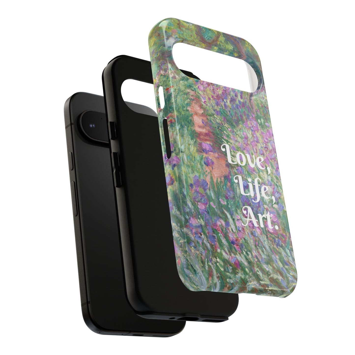 Artistic Google Pixel Case | Artist's Garden At Giverny by Claude Monet