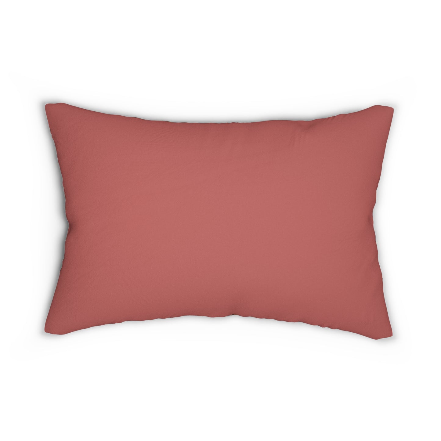 Floral Lumbar Pillow - Desert Coral