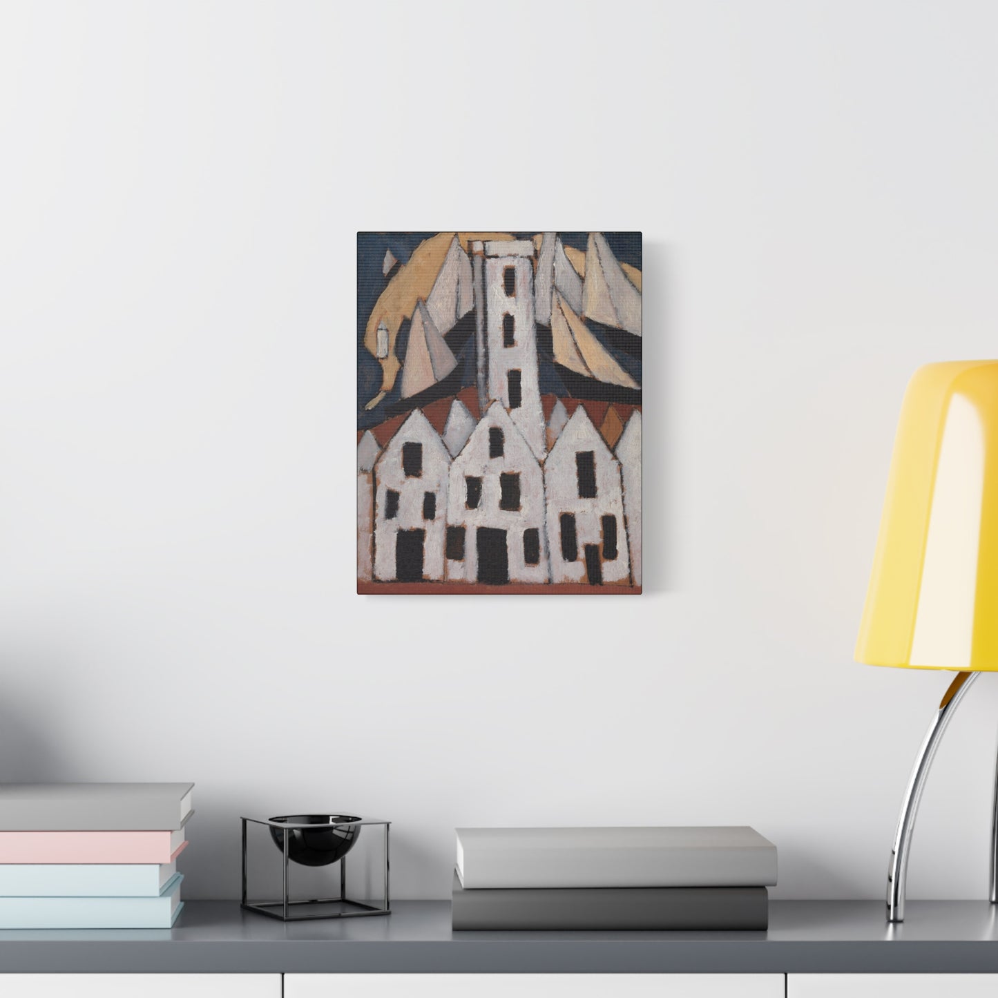 Artistic Canvas Print | Movement No. 5, Provincetown Houses