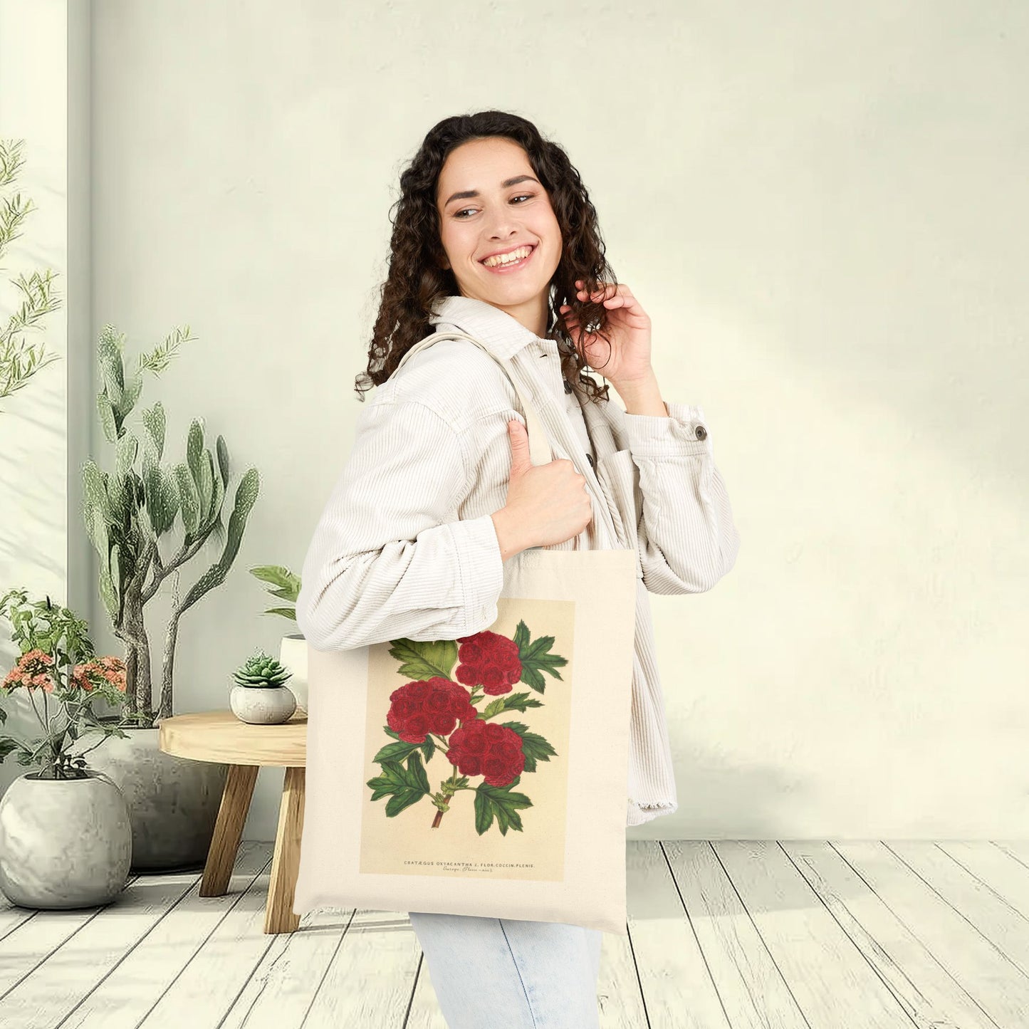 Botanical Tote Bag | Cratægus oxyacantha