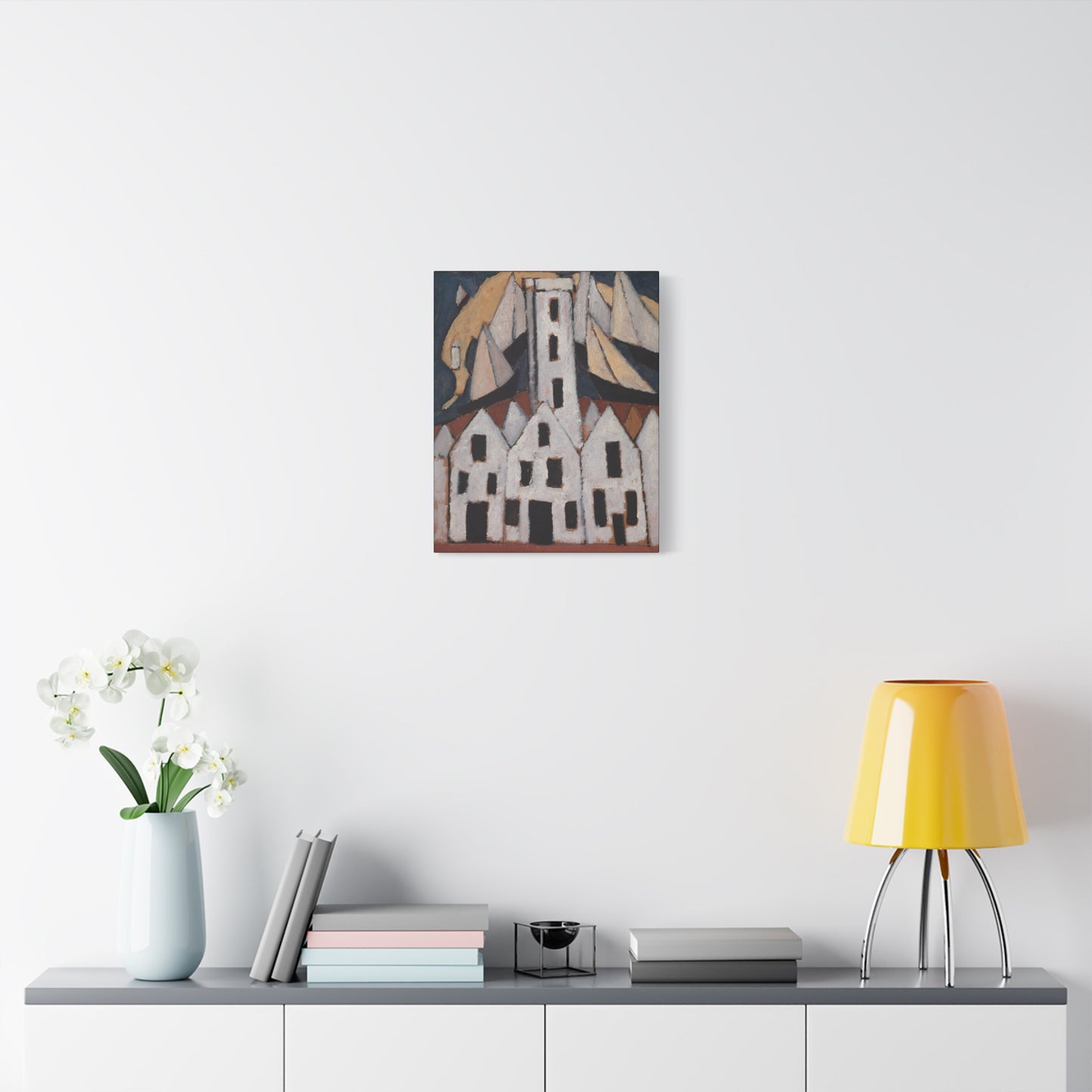 Artistic Canvas Print | Movement No. 5, Provincetown Houses