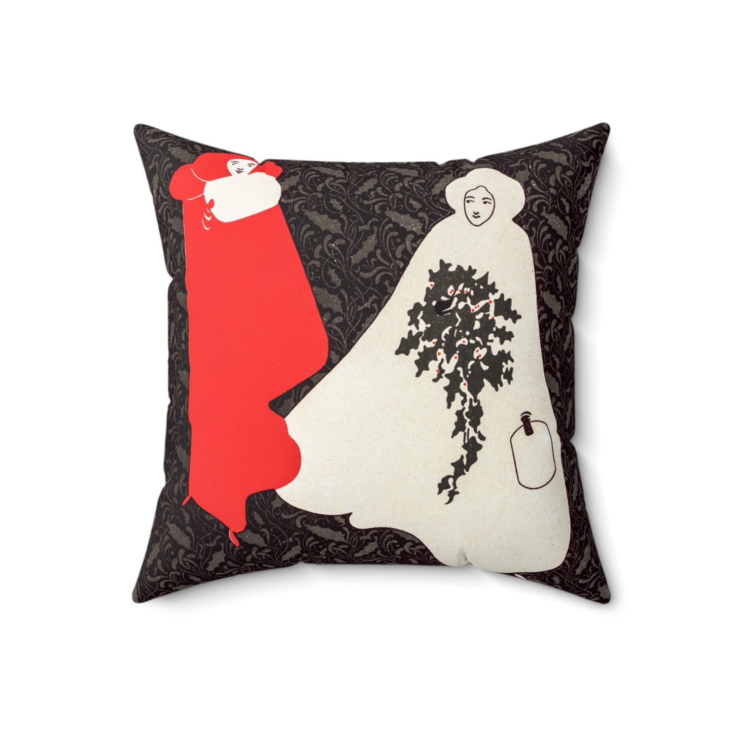 Art Print Pillow | Christmas Poster (1895)