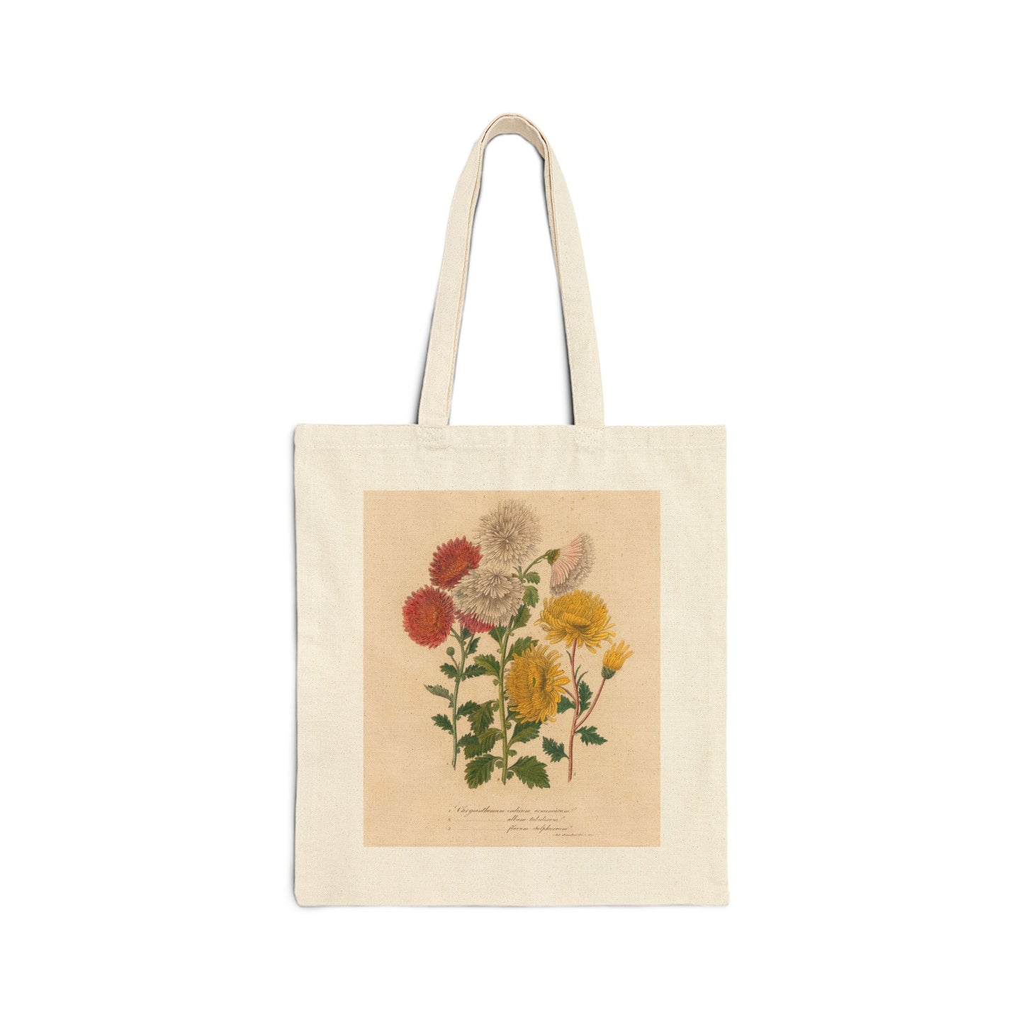 Botanical Tote Bag | Chrysanthemums