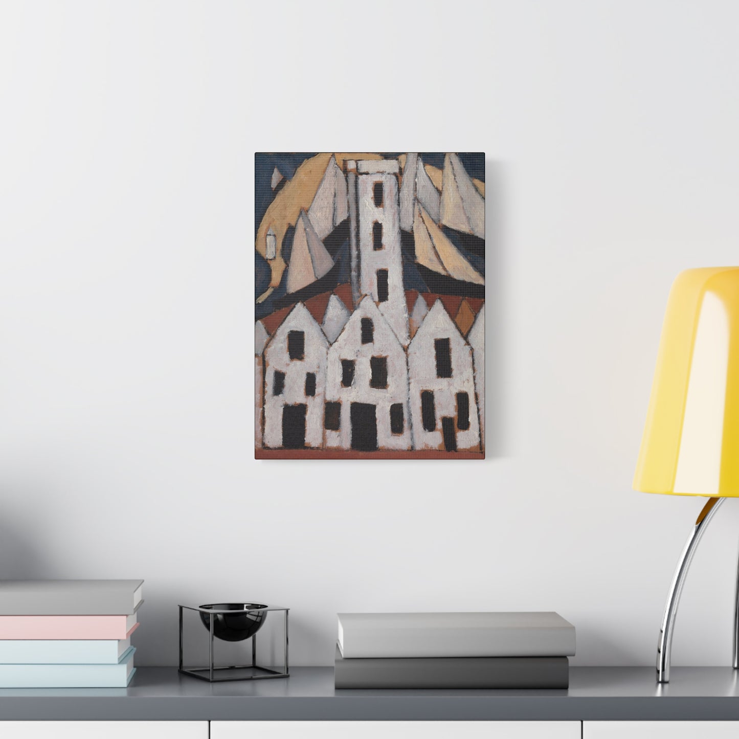 Artistic Canvas Print | Movement No. 5, Provincetown Houses