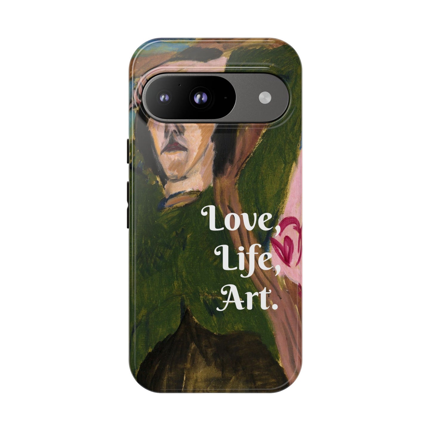 Artistic Google Pixel Case | Woman in the Green Blouse
