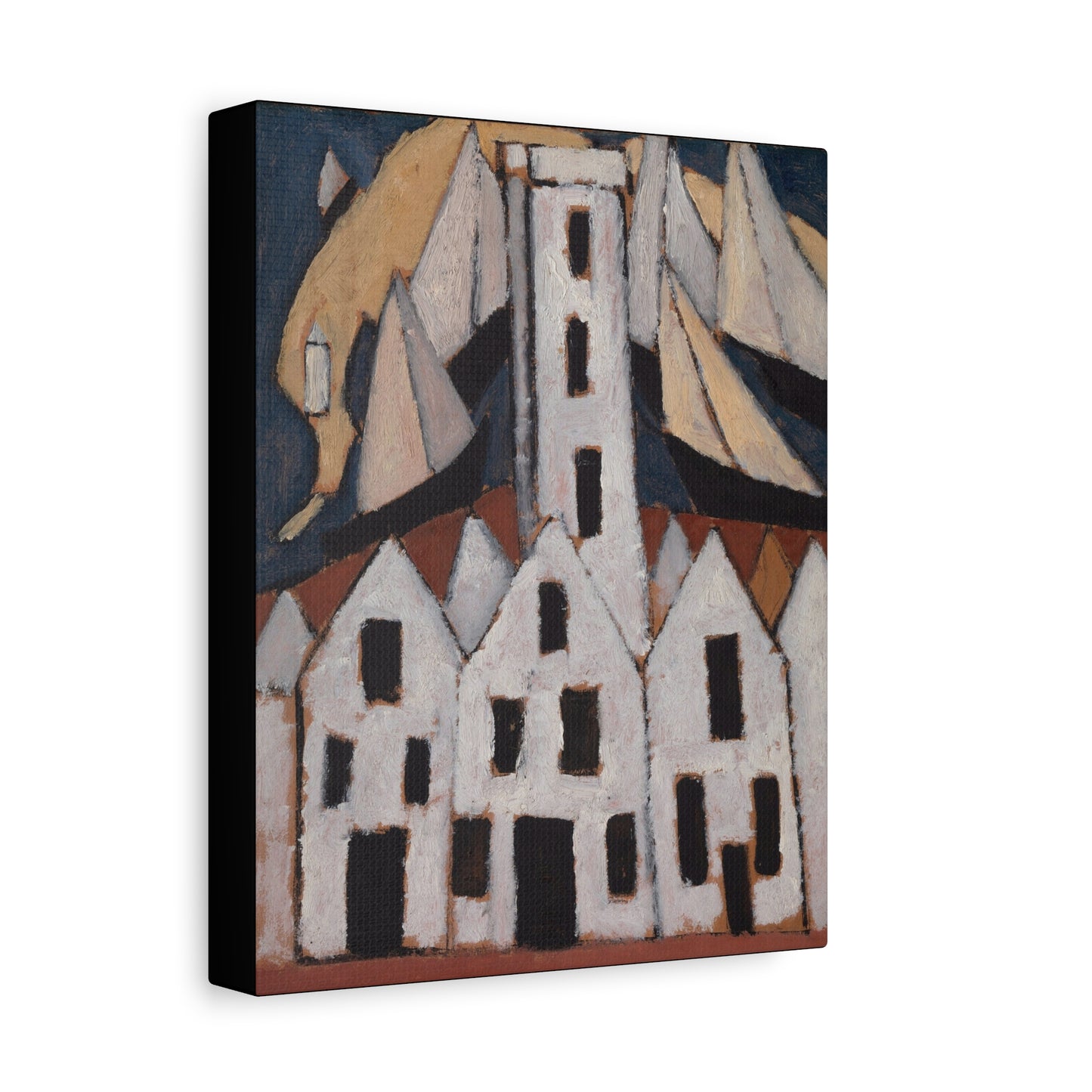 Artistic Canvas Print | Movement No. 5, Provincetown Houses