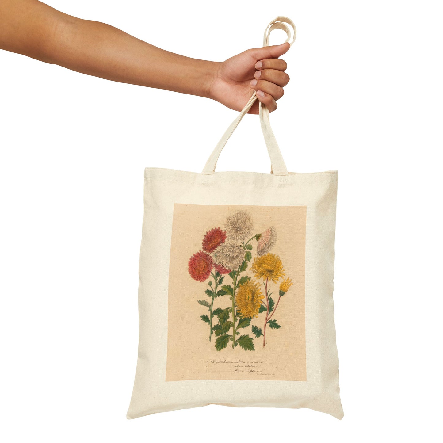 Botanical Tote Bag | Chrysanthemums