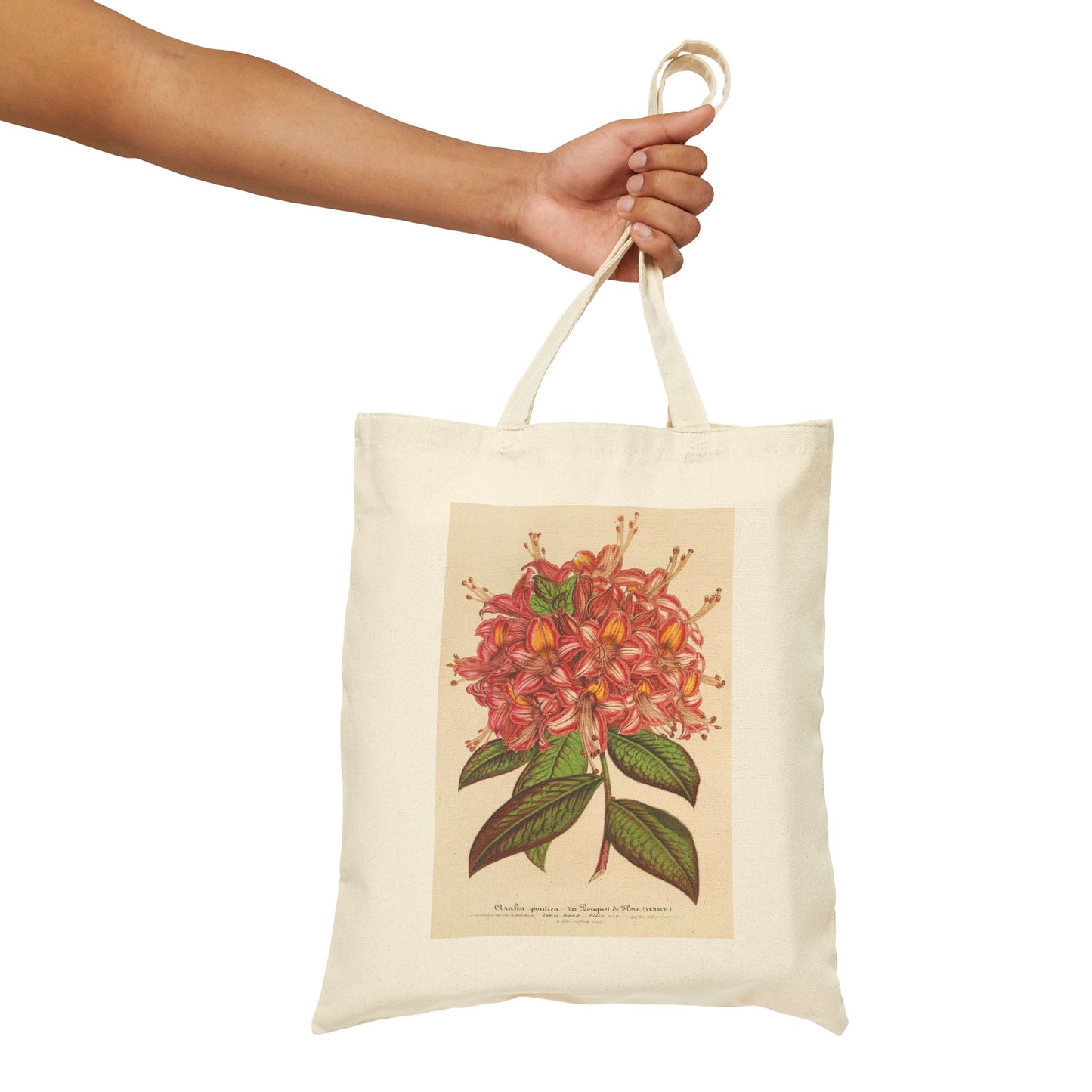 Botanical Tote Bag | Azaléa Bouquet de Flore Hort. Versch