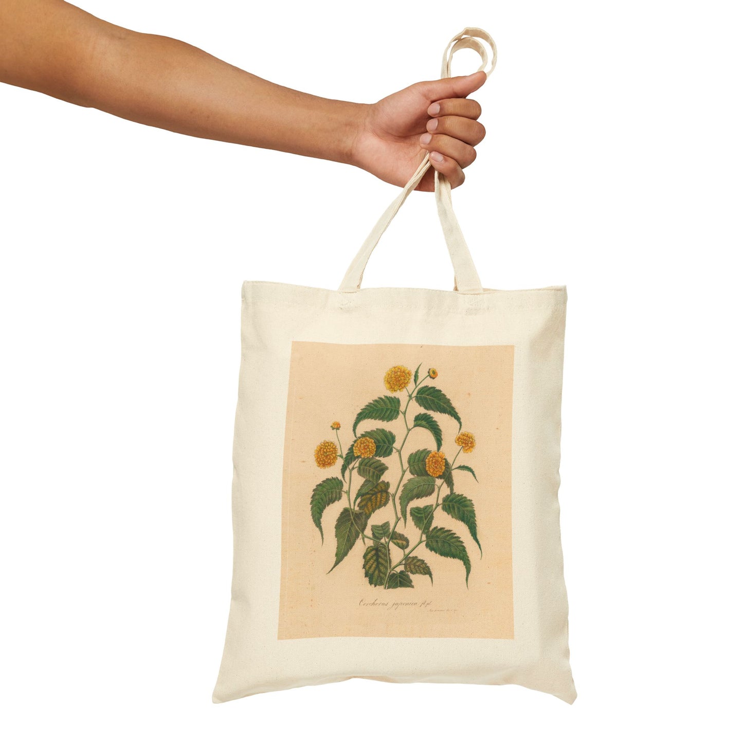 Botanical Tote Bag | Corchorus japonica