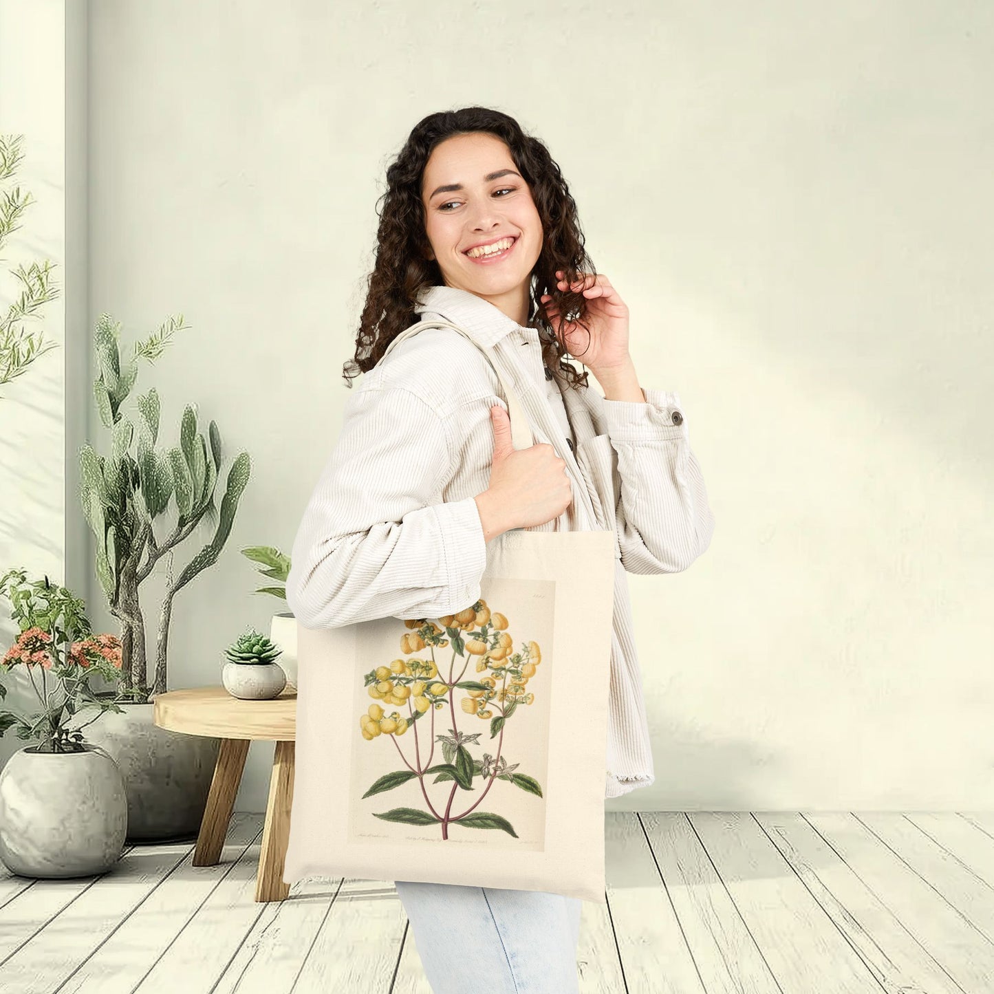 Botanical Tote Bag | Calceolaria integrifolia