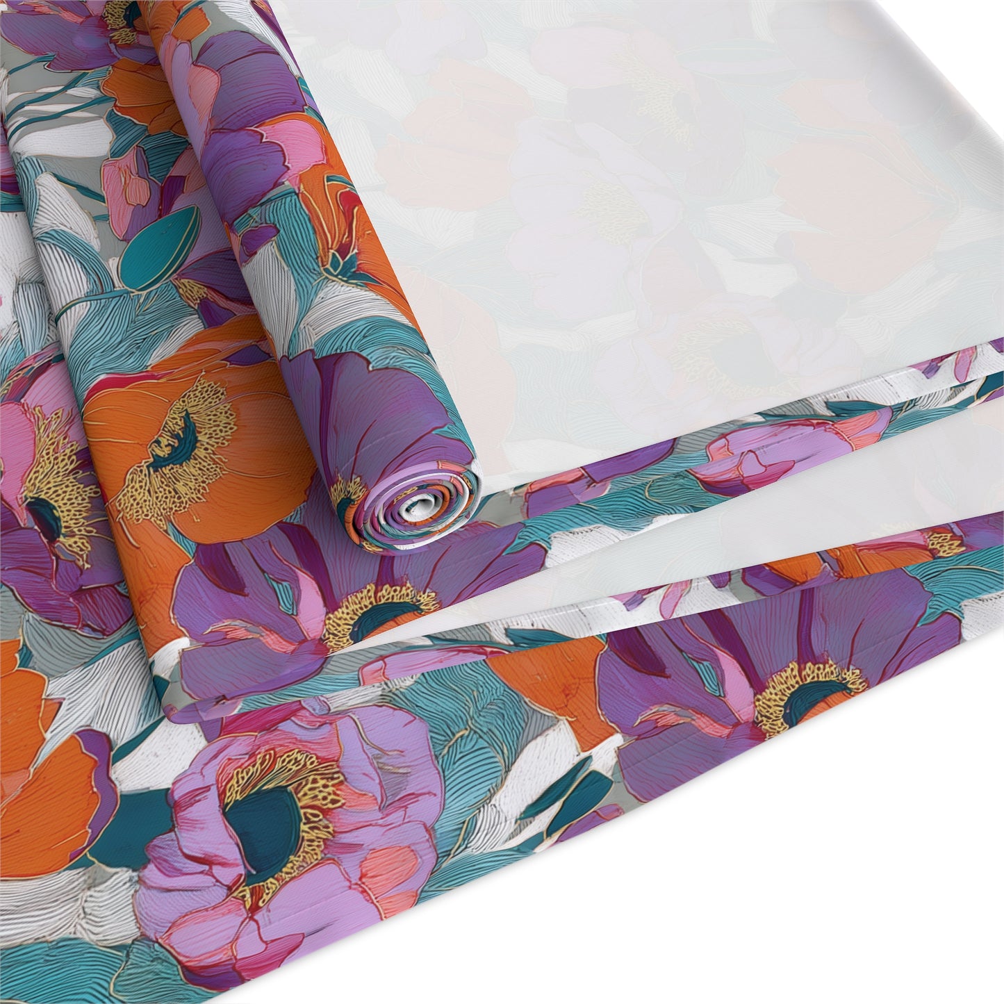 Floral Table Runner | Wild Poppies