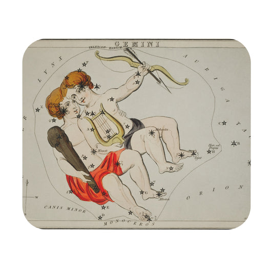 Celestial Mouse Pad | Zodiac Gemini