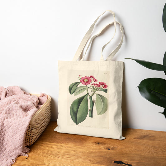 Botanical Tote Bag | Rose-coloured Pereskia