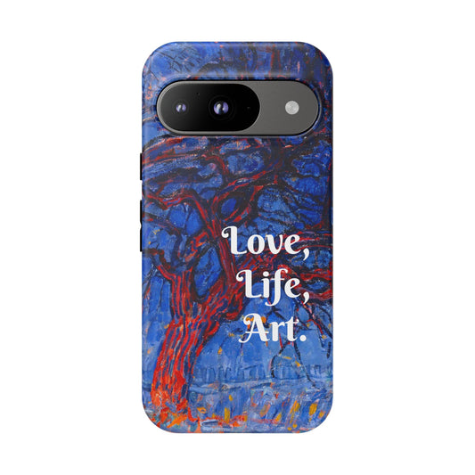 Artistic Google Pixel Case | Piet Mondrian's Avond (Evening)