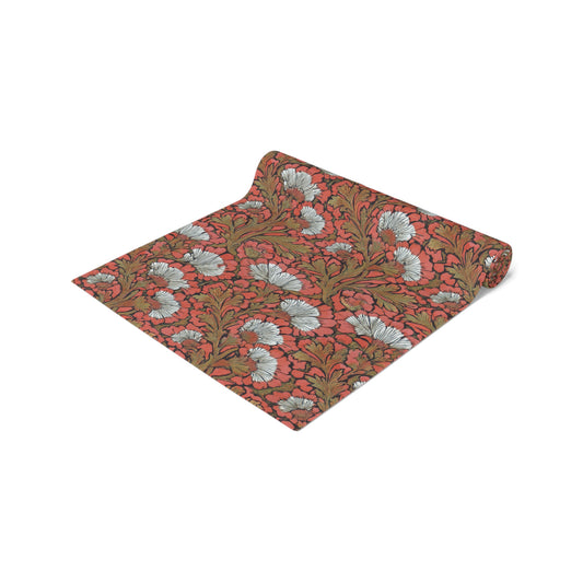 Floral Table Runner | Desert Coral