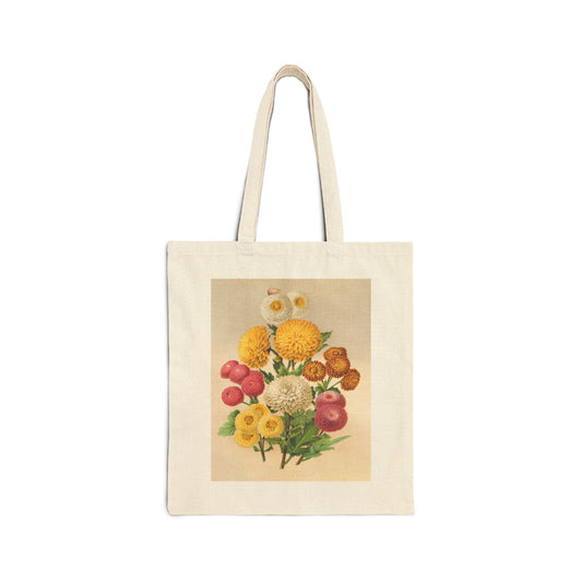 Botanical Tote Bag | Chrysanthèmes d’automne