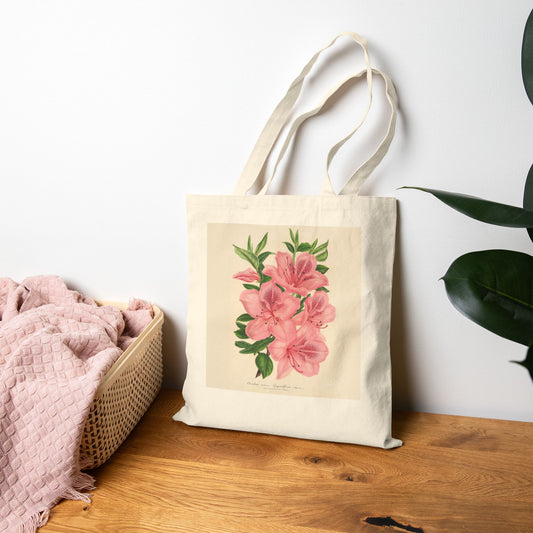 Botanical Tote Bag | Azalea indica