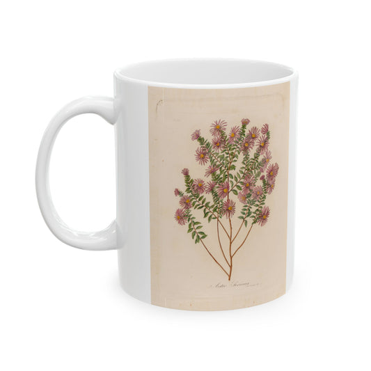 Floral Ceramic Mug | Aster Sericeus