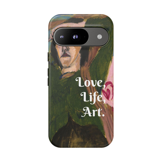 Artistic Google Pixel Case | Woman in the Green Blouse