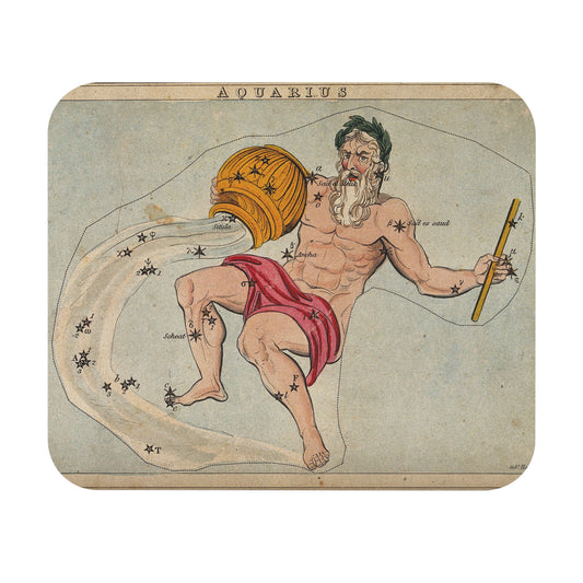 Celestial Mouse Pad |  Zodiac Aquarius