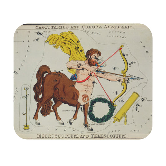 Celestial Mouse Pad | Zodiac Sagittarius