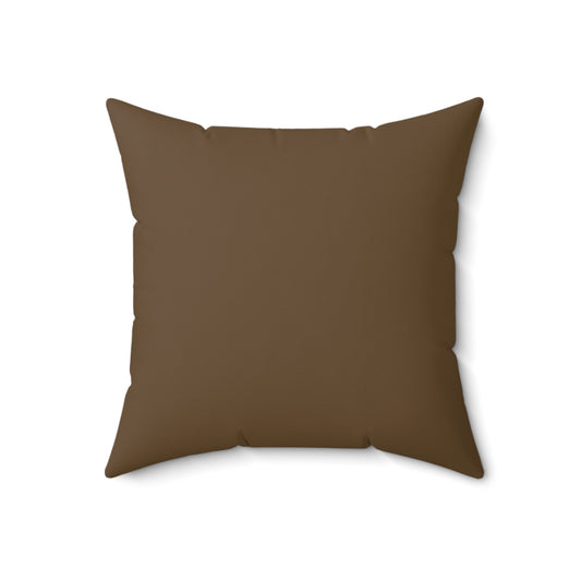 Animal Print Pillow | Black Cat with a Garland