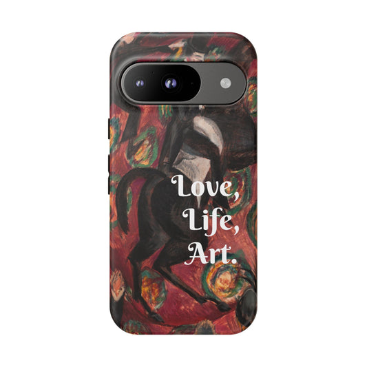 Artistic Google Pixel Case | Circus Rider