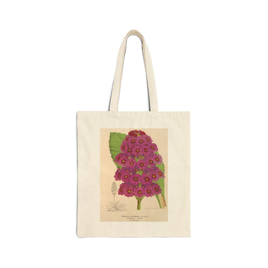 Botanical Tote Bag | Primula Japonica