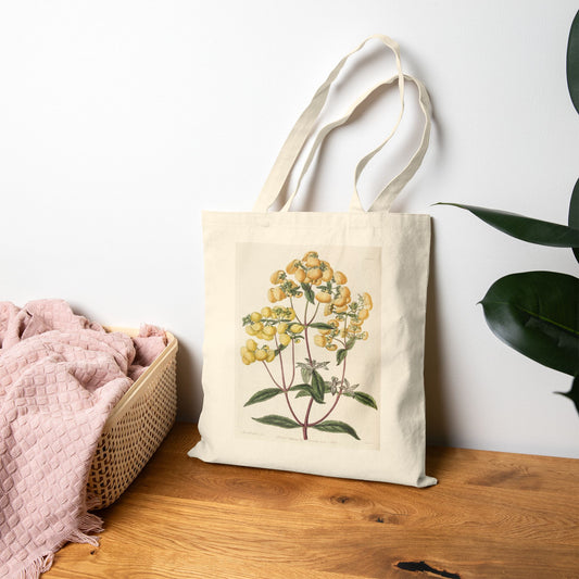 Botanical Tote Bag | Calceolaria integrifolia