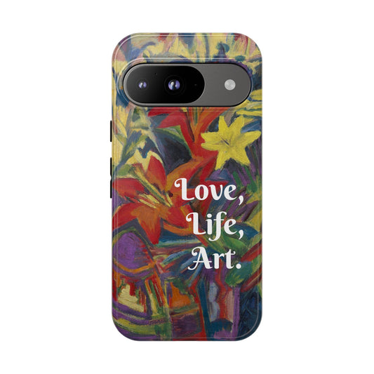 Artistic Google Pixel Case | Still Life with Lilies
