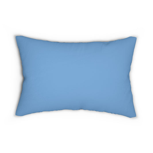Floral Pattern Lumbar Pillow - Purple Garden
