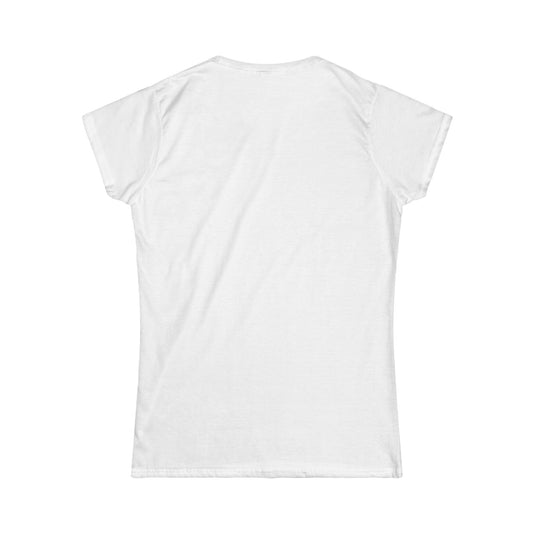 Women's Botanical Softstyle Tee | Comparettia coccinea