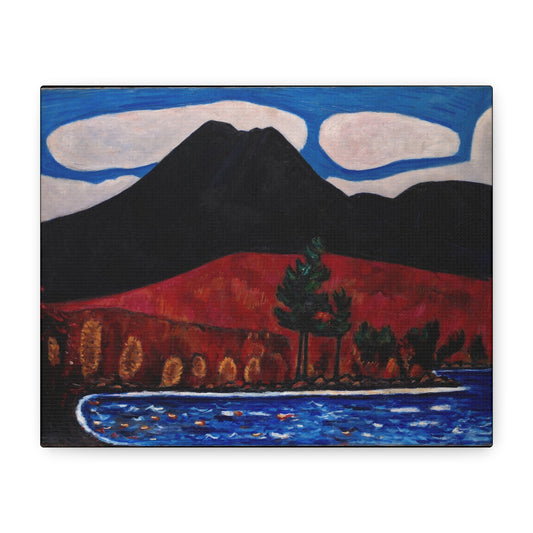 Artistic Canvas Print | Mt. Katahdin (Maine), Autumn