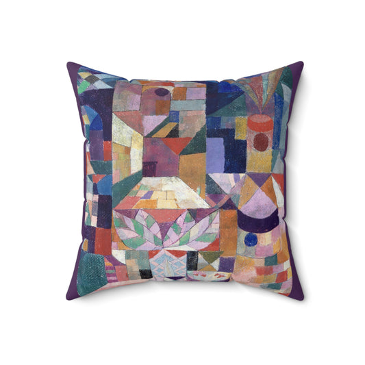 Artistic Throw Pillow | Burggarten (1919)