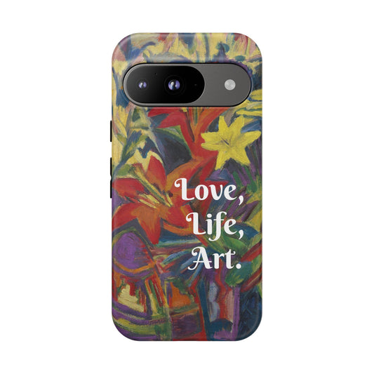 Artistic Google Pixel Case | Still Life with Lilies