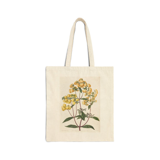 Botanical Tote Bag | Calceolaria integrifolia