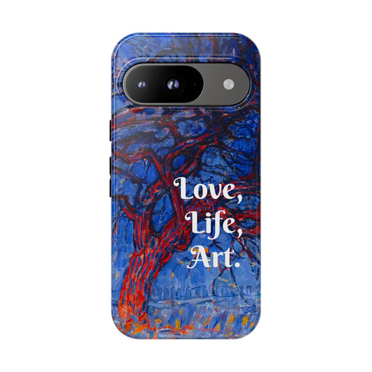Artistic Google Pixel Case | Piet Mondrian's Avond (Evening)
